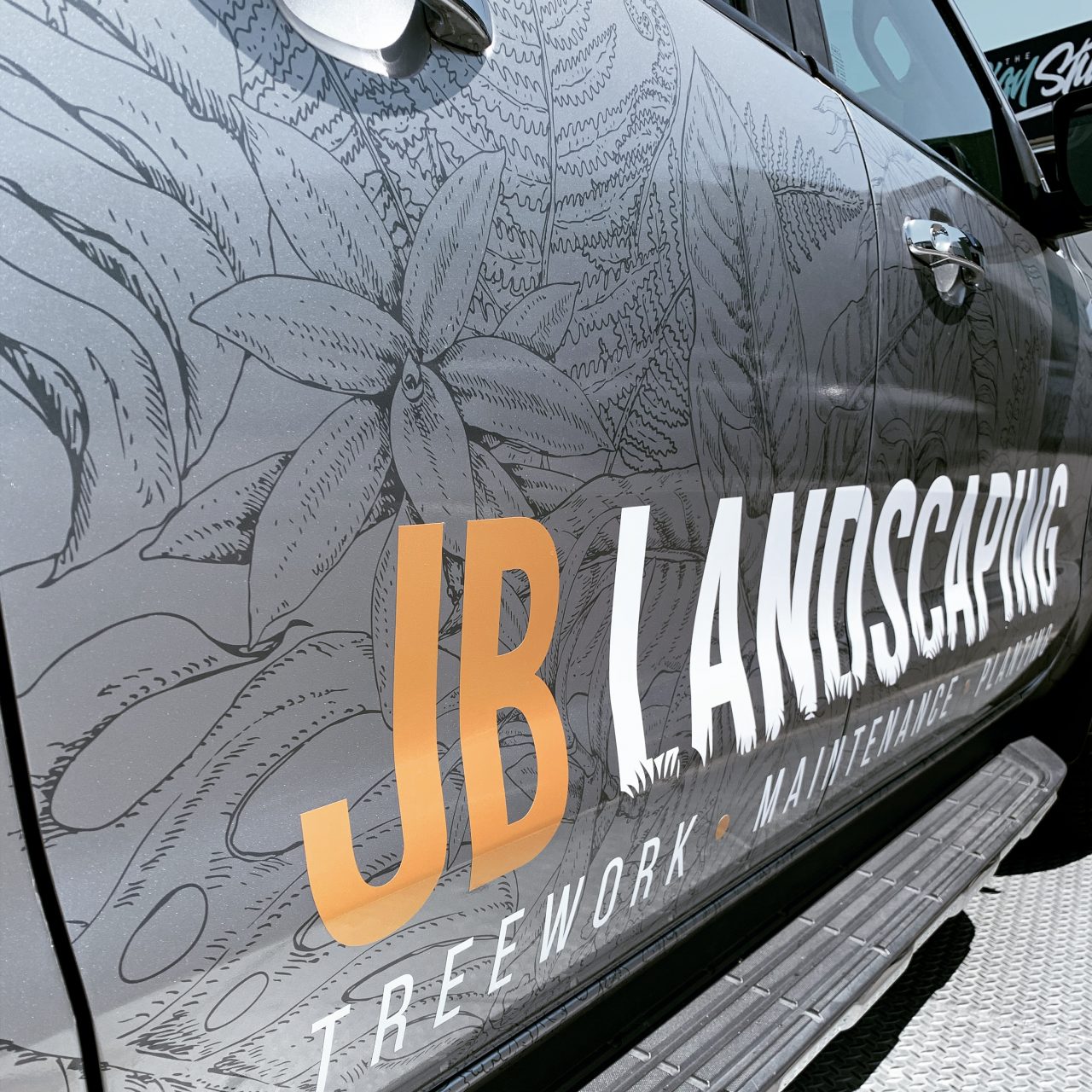 JB landscaping logo